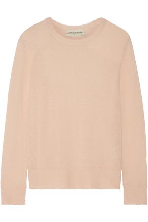 BY MALENE BIRGER Rasminy distressed stretch-knit sweater