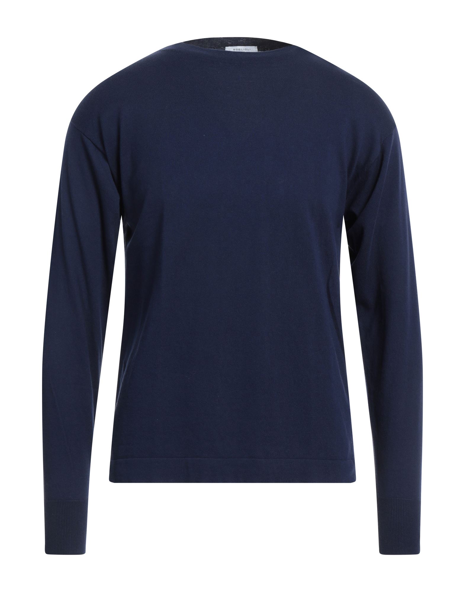 Boglioli Sweaters In Navy Blue
