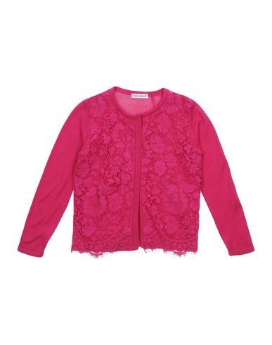 Dolce & Gabbana Babies'  Toddler Girl Cardigan Garnet Size 4 Cotton, Viscose, Polyamide In Red
