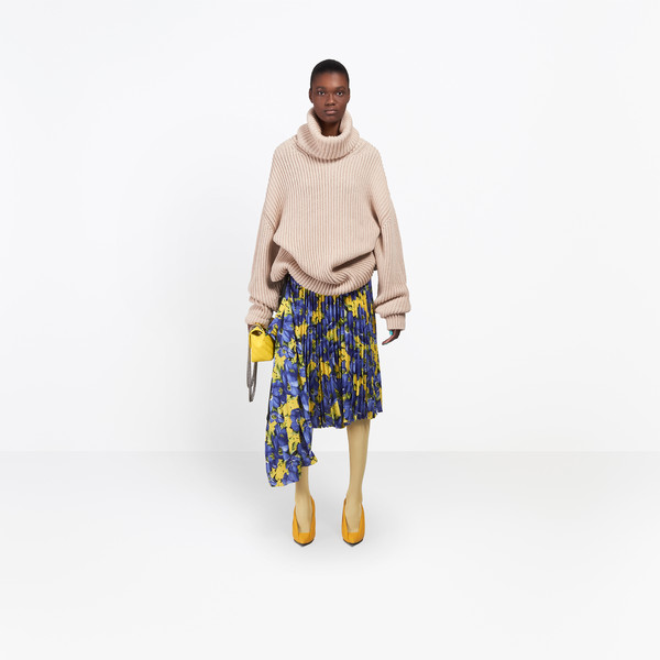 BALENCIAGA Knitwear Woman Long Sleeves Turtleneck Sweater g