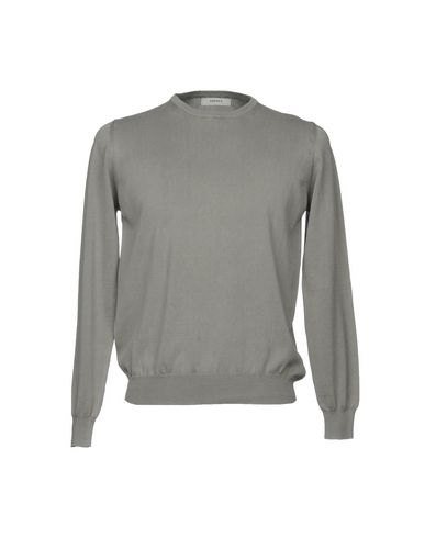Alpha Studio Man Sweater Grey Size 40 Cotton