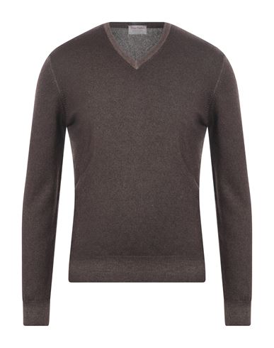 Gran Sasso Man Sweater Brown Size 40 Cashmere