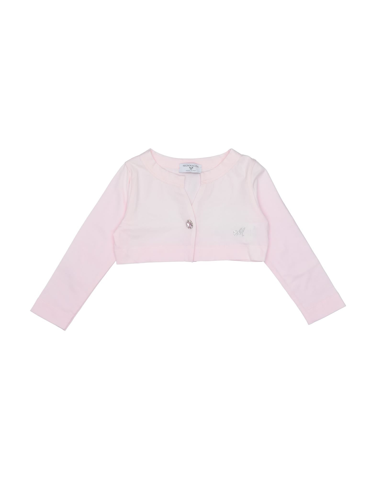 Monnalisa Kids' Wrap Cardigans In Light Pink