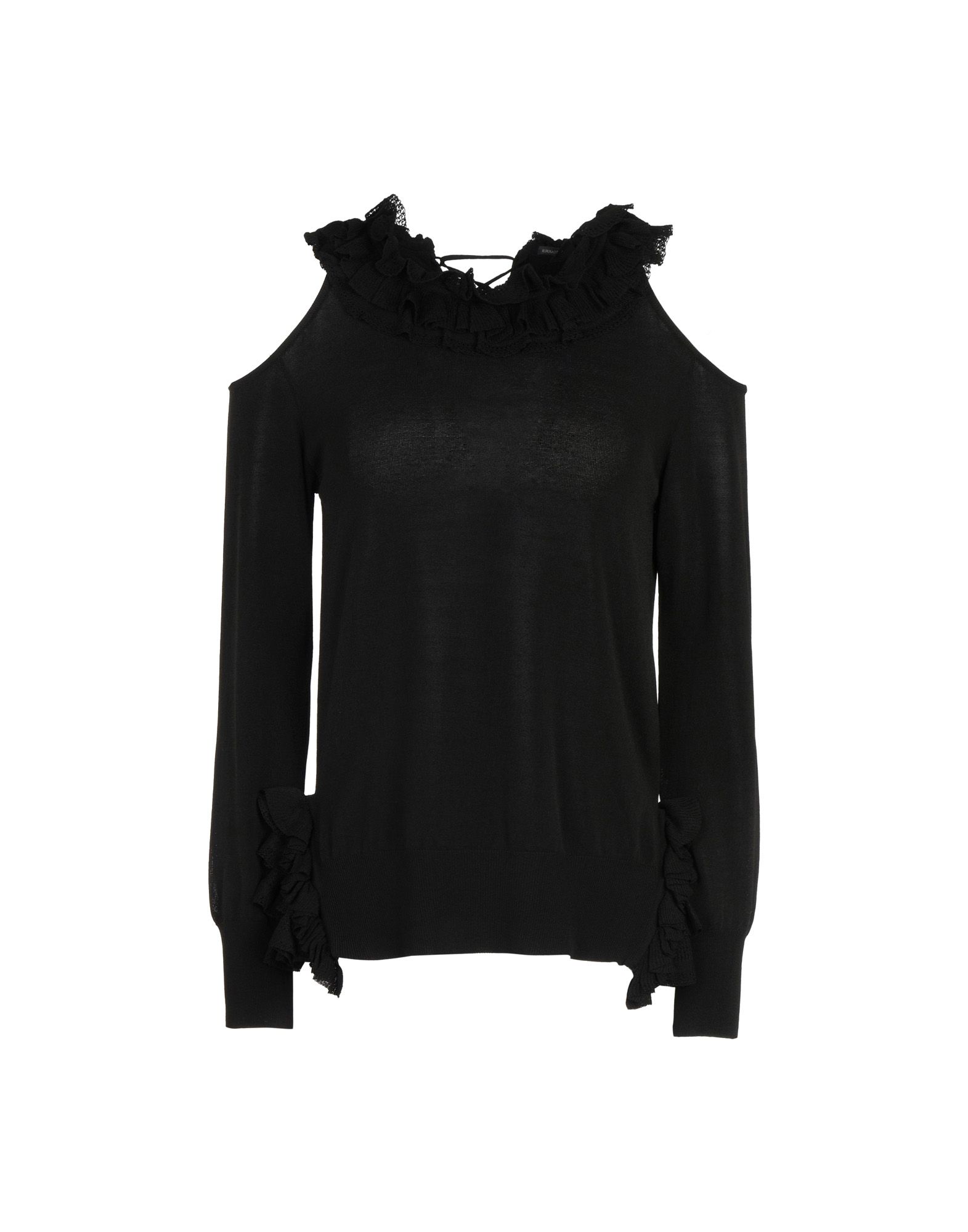 Ermanno Scervino Sweaters In Black