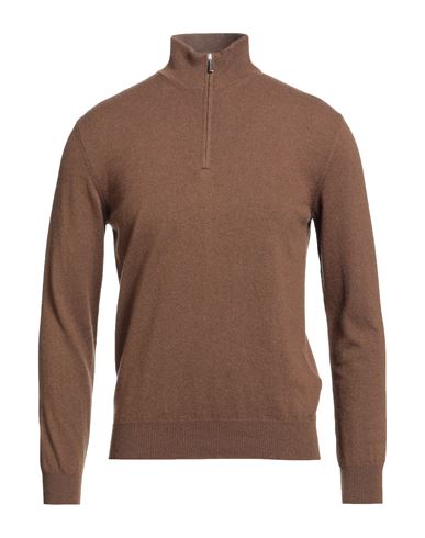 Moorer Man Sweater Light Brown Size 38 Cashmere In Brown