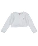 SILVIAN HEACH M�dchen 0-24 monate Strickjacke Farbe Wei� Gr��e 5