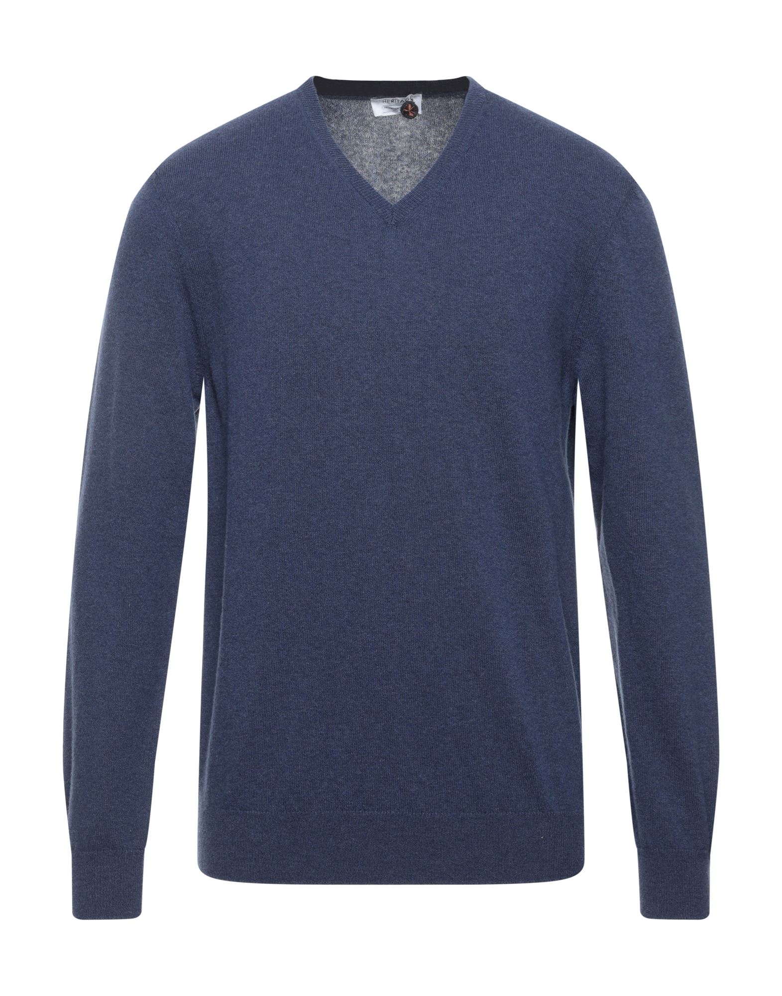 Heritage Sweaters In Slate Blue