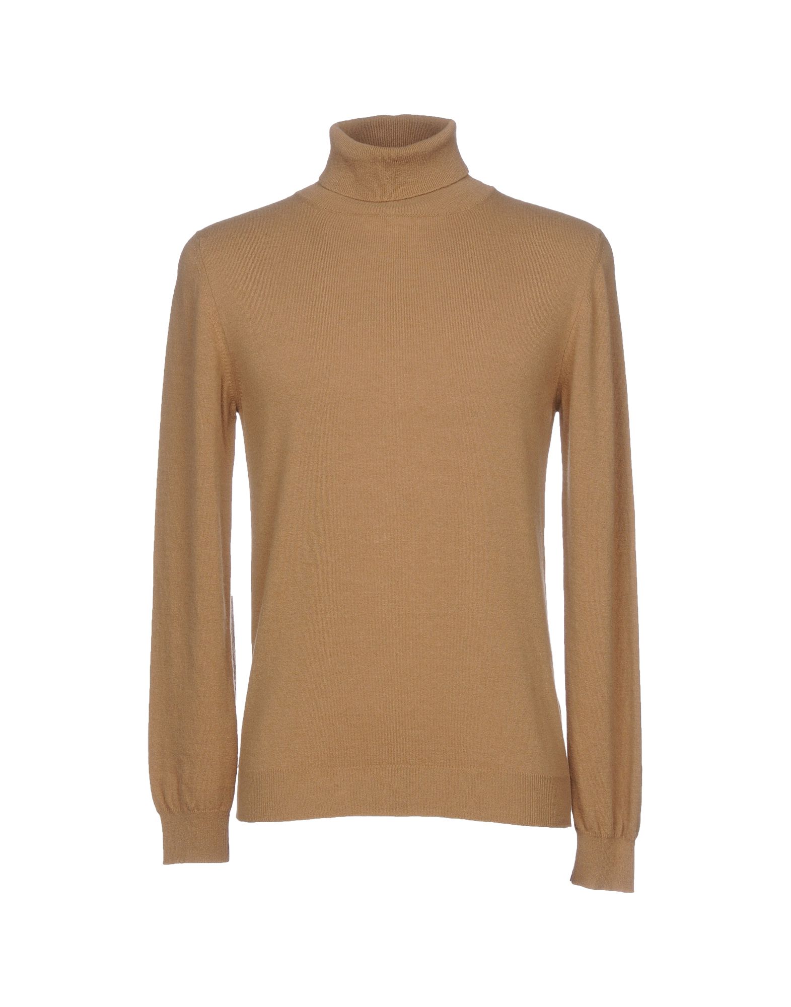 Daniele Alessandrini Turtlenecks In Camel