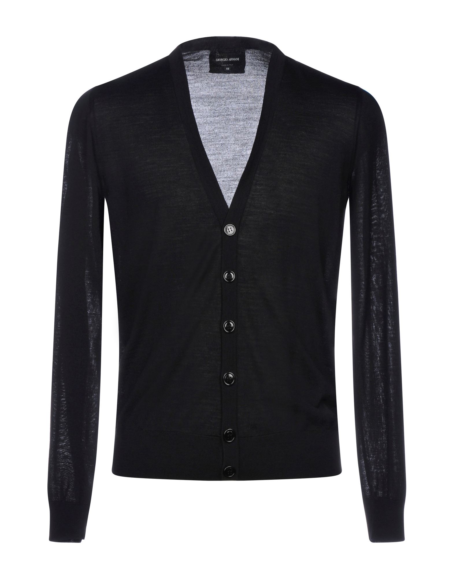 Giorgio Armani Cardigans In Black
