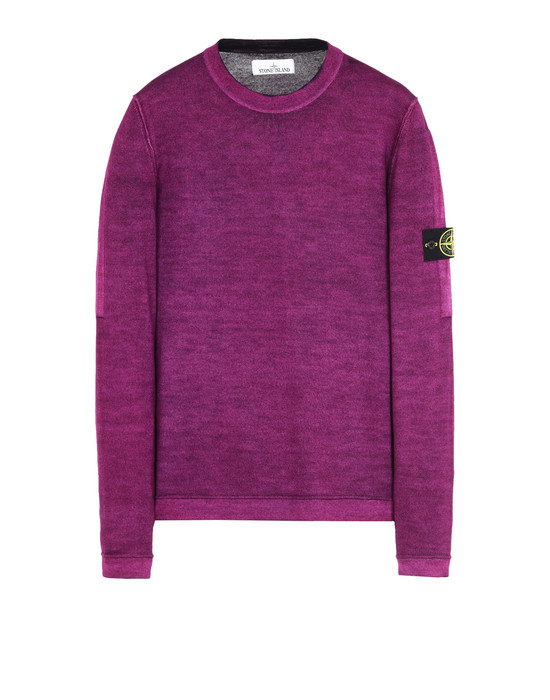 39861827ox - ТРИКОТАЖ STONE ISLAND Свитер 571A8 FAST DYE + AIR BRUSH STONE ISLAND - 0
