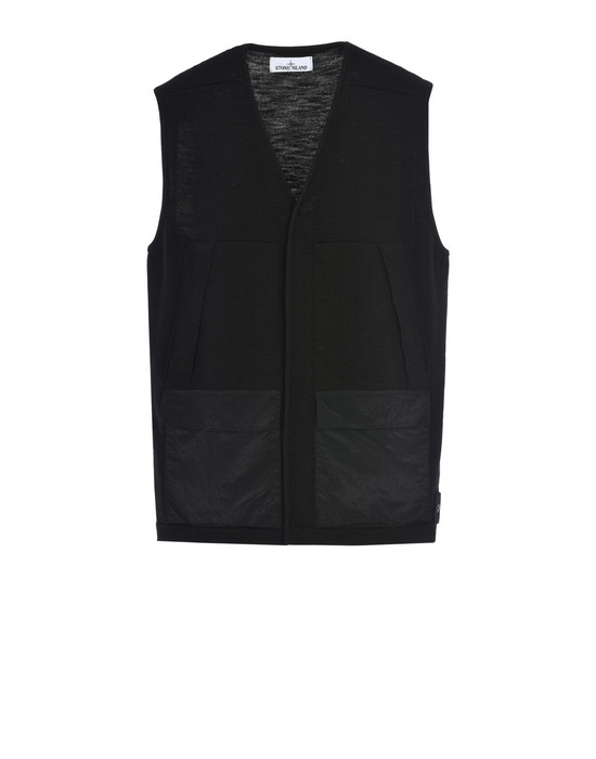 39861844uk - SWEATERS STONE ISLAND Sweater vest 529D7 STONE ISLAND - 0