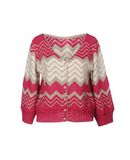 MANILA GRACE Damen Strickjacke Farbe Fuchsia Gr��e 1