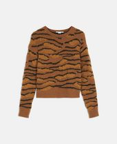 STELLA MCCARTNEY Tiger Camouflage Sweater,39866340