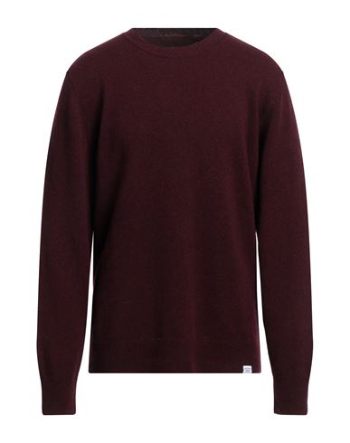 Norse Projects Man Sweater Burgundy Size Xl Lambswool In Red