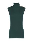 MANILA GRACE Damen Rollkragenpullover Farbe Dunkelgrn Gre 4