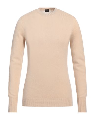 Man Turtleneck Camel Size 42 Wool, Silk