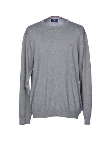 GANT Pullover Herren Grau S Herren