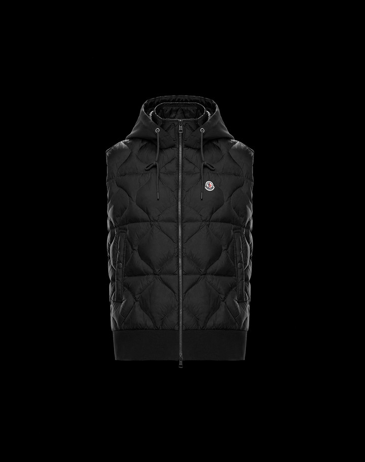 Moncler VEST for Man, Lined sweatshirts | Official Online Store