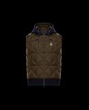 MONCLER VEST - Lined sweatshirts - men