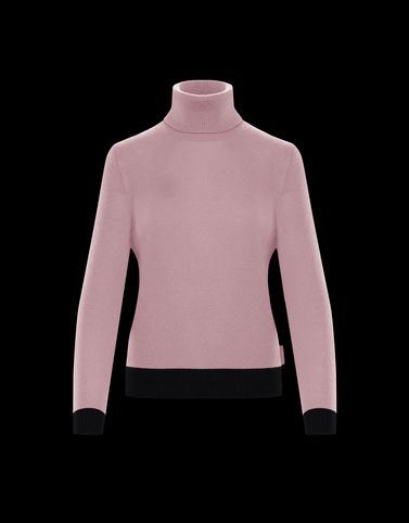 MONCLER HIGH NECK - Cashmere jumpers - women