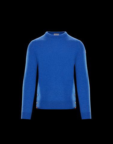 MONCLER СВИТЕР С КРУГЛЫМ ВЫРЕЗОМ - Кашемировые свитеры - для-мужчин