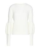 8 by YOOX Damen Pullover Farbe Elfenbein Größe 6