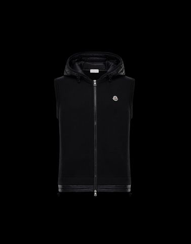 MONCLER WAISTCOAT - Lined jumpers - men