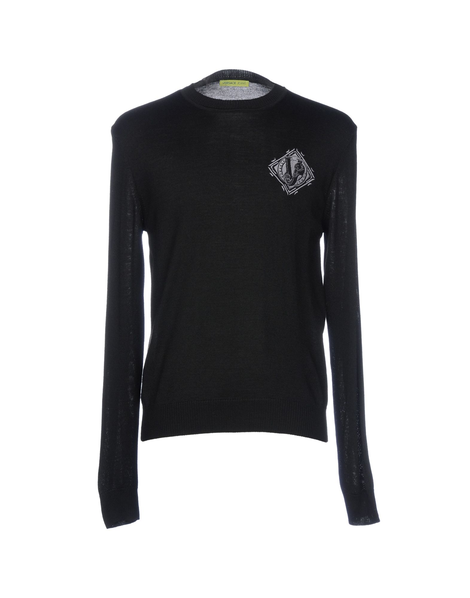 Versace Jeans Sweaters In Black