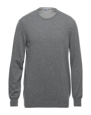 Man Sweater Midnight blue Size 38 Polyester, Linen