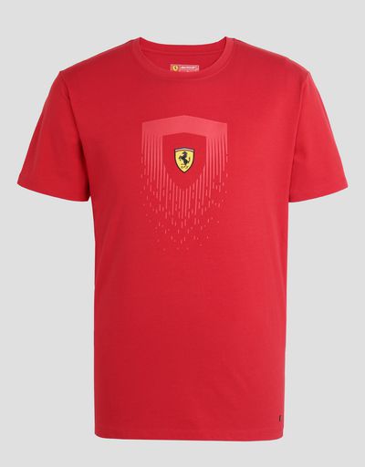 Scuderia Ferrari Online Store - メンズスリムフィットジーンズ - 半袖Tシャツ