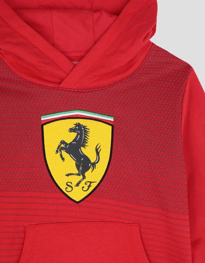 Scuderia Ferrari Online Store - Children's sweatshirt with Shield - Hooded Sweaters