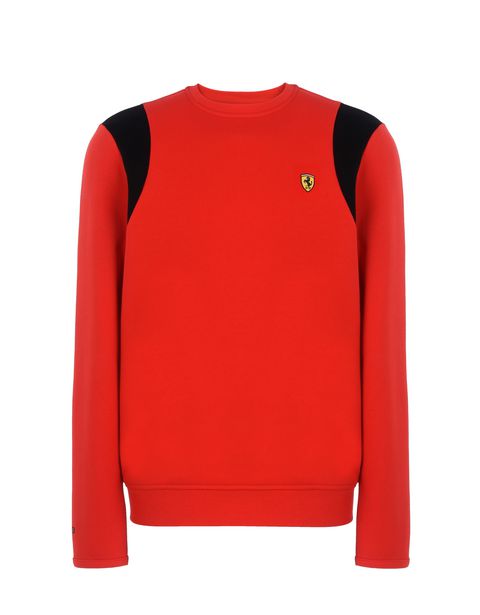 Scuderia Ferrari Online Store - Men's crew neck sweater - Crew Neck Sweaters