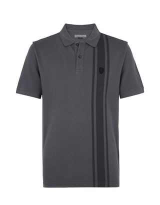 Scuderia Ferrari Online Store - Short-sleeved printed polo shirt - Short Sleeve Polos