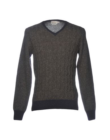 Brooksfield Man Sweater Dark Brown Size 44 Wool, Alpaca Wool, Polyamide, Polyester
