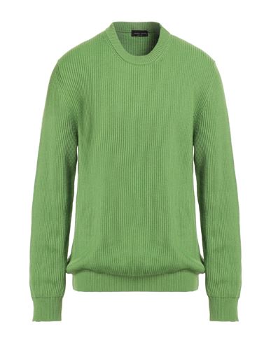 Roberto Collina Man Sweater Green Size 44 Merino Wool