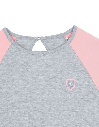 Scuderia Ferrari Online Store - Girls’ jacquard sweatshirt - Crew Neck Jumpers