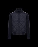 MONCLER CARDIGAN - Lined sweaters - men