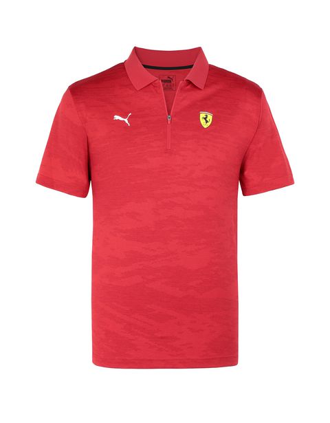 Scuderia Ferrari Online Store - Scuderia Ferrari T-shirt - Short Sleeve Polos