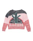 TOMMY HILFIGER M�dchen 3-8 jahre Pullover Farbe Rosa Gr��e 5