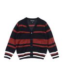 EMPORIO ARMANI Jungen 3-8 jahre Strickjacke Farbe Dunkelblau Gr��e 6