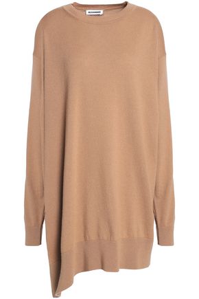 Jil Wool Asymmetric Blend And Cashmere Sander Sweater qwpz7H