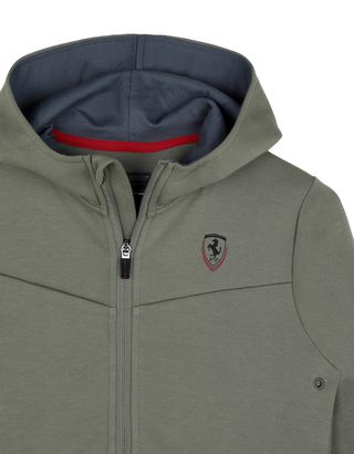 Scuderia Ferrari Online Store - Sudadera con cremallera y capucha para chico - Zip Hood Jumper