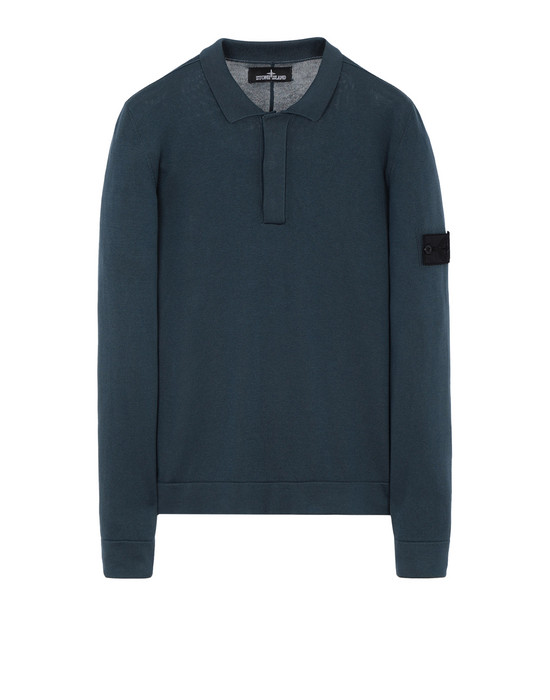 39899424xe - SWEATERS STONE ISLAND SHADOW PROJECT Polo sweater 502A2 LS POLO SHIRT (100% PIMA COTTON) STONE ISLAND SHADOW PROJECT - 0