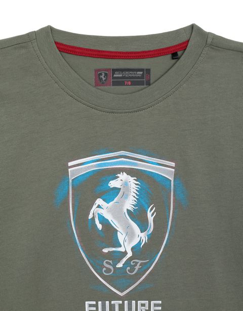 Scuderia Ferrari Online Store - "Future is now" boy's T-shirt -