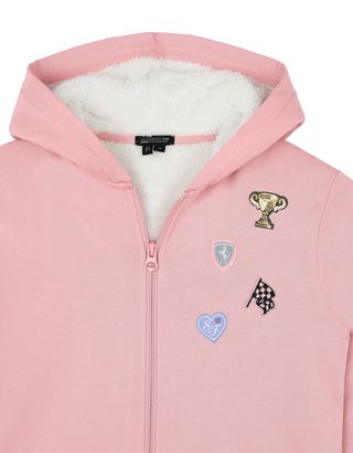 Scuderia Ferrari Online Store - Girls' heavy sweatshirt - Zip Hood Sweaters