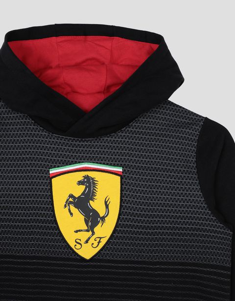 Scuderia Ferrari Online Store - Children's sweatshirt with Shield - Hooded Sweaters