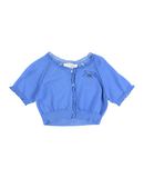 TWINSET M�dchen 3-8 jahre Wickelpullover Farbe Blaugrau Gr��e 6