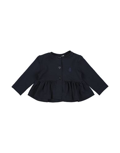 Le Bebé Newborn Girl Cardigan Midnight Blue Size 3 Cotton, Elastane In Blue
