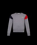MONCLER СВИТЕР С КРУГЛЫМ ВЫРЕЗОМ - Джемперы с круглым вырезом - для-мужчин