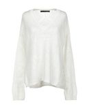 360SWEATER Damen Pullover Farbe Elfenbein Gr��e 6